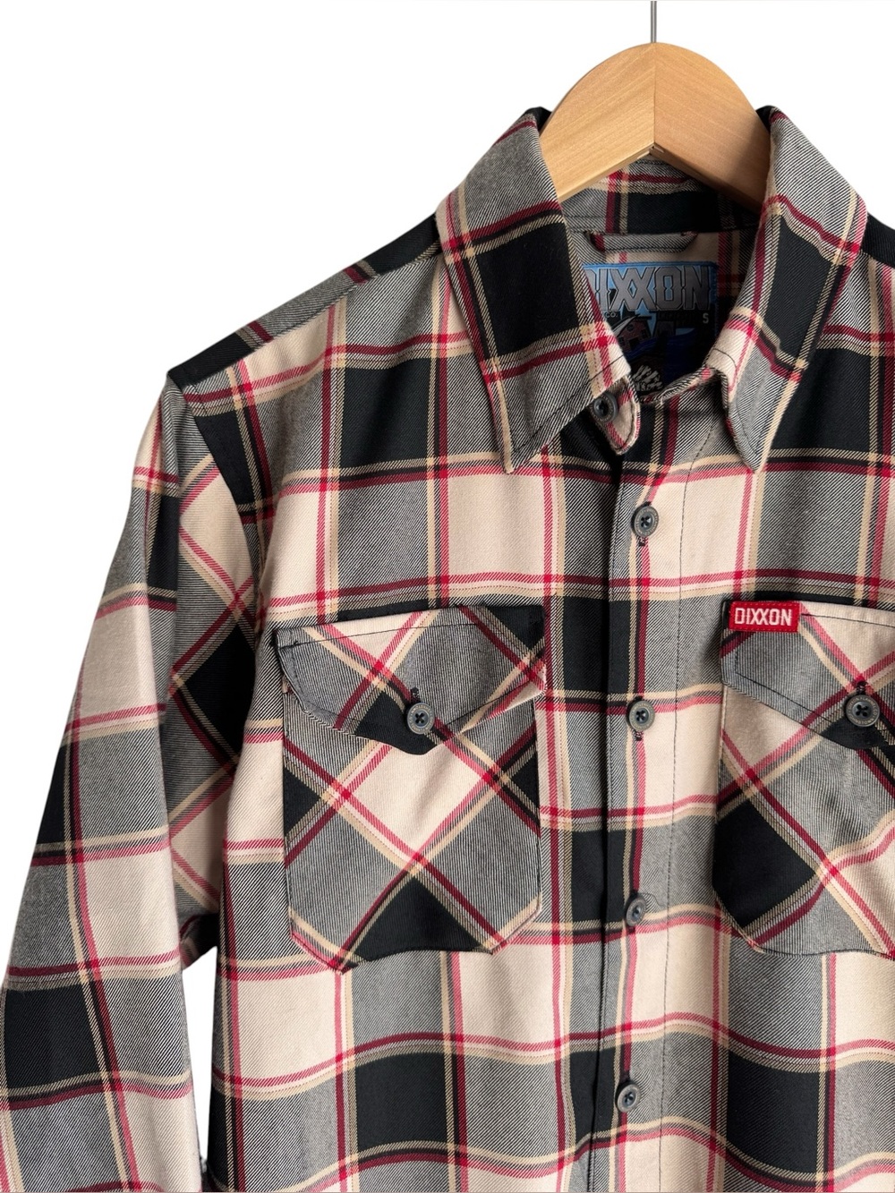 Dixxon Plaid Check Button Down Shirt Mens S Johnstown Long Sleeve Rugged Outdoor
